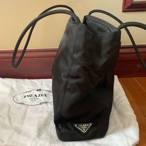 Prada tote.